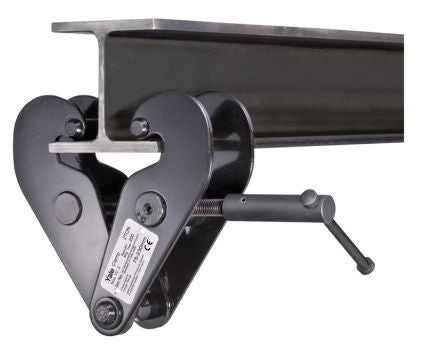 YALE Powder Coated Mild Steel Beam Clamp, 5000kg Holding Weight, Fits Channel Size 90 → 320mm [N05407418]; 254-2629