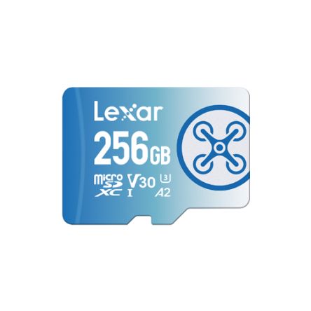 Lexar 256 GB MicroSDXC Micro SD Card, A2, Class10, U3, UHS-I, V30 [LMSFLYX256G-BNNNG]; 254-2661