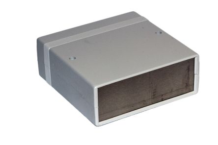 Hammond ABS Instrument Case, 134 x 135 x 50mm [1598BSGY]; 254-2679