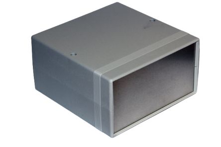 Hammond ABS Instrument Case, 160 x 160 x 86mm [1598ESGY]; 254-2682