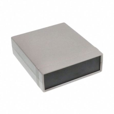 Hammond 1598 Grey ABS Instrument Case, 180 x 155 x 52mm [1598CSGYPBK]; 254-2800