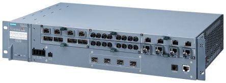 Siemens Managed 12 Port Ethernet Switch With PoE [6GK55280AA002HR2]; 254-2919