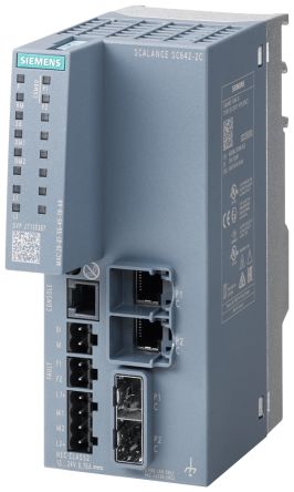 Siemens Managed 2 Port Ethernet Switch [6GK56422GS002AC2]; 254-2929