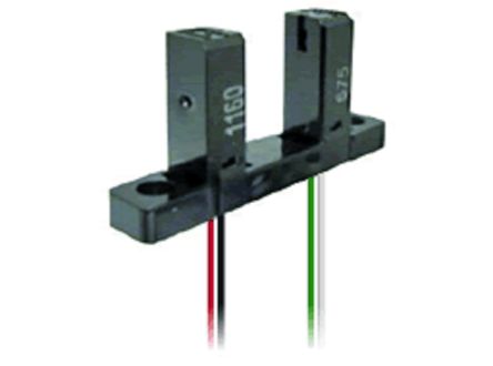 Omron Through Beam Photoelectric Sensor, Slot Sensor, 9.5 mm Detection Range [EE-SX1160-W11]; 254-3113
