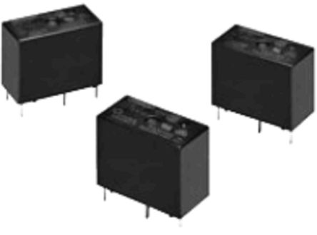 Omron PCB Mount Power Relay, 12V dc Coil, 10A Switching Current, SPDT [G5Q-1-HA DC12 (TY)]; 254-3135