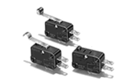 Omron Long Hinge Lever Limit Switch, IP40, SPDT, 250V ac Max [V-103-1A4]; 254-3162