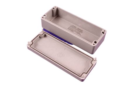 Hammond Glass Reinforced Polyester Enclosure, 190 x 75 x 55mm [1590ZGRP131]; 254-3364