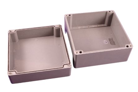 Hammond Glass Reinforced Polyester Enclosure, 255 x 251 x 161mm [1590ZGRP235]; 254-3367