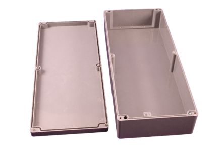 Hammond Glass Reinforced Polyester Enclosure, 600 x 250 x 120mm [1590ZGRP263]; 254-3371