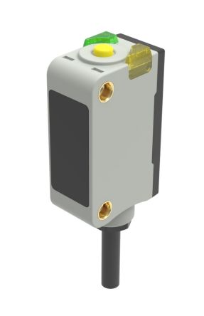 RS PRO Diffuse Photoelectric Sensor, Rectangular Sensor, 100 cm Detection Range [0]; 254-3627