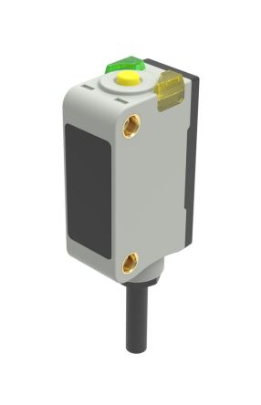 RS PRO Diffuse Photoelectric Sensor, Rectangular Sensor, 100 cm Detection Range [0]; 254-3628