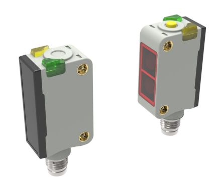 RS PRO Through Beam Photoelectric Sensor, Rectangular Sensor, 5 m Detection Range [0]; 254-3652