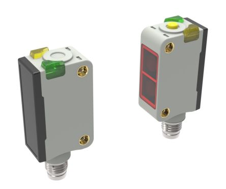 RS PRO Through Beam Photoelectric Sensor, Rectangular Sensor, 5 m Detection Range [0]; 254-3656