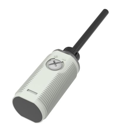 RS PRO Diffuse Reflection Photoelectric Sensor, Barrel Sensor, 0.4 m Detection Range [0]; 254-3703