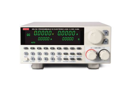 RS PRO Electronic DC Load, 0 → 250W, 0 → 120 V, 0 → 60 A [0]; 254-4055