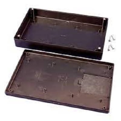 Hammond Plastic Hand Held Enclosure, Integral Battery Compartment [1599RFIKBKBAT]; 254-4250