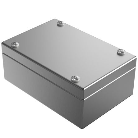 Rose Stainless Steel Enclosures Series Stainless Steel Enclosure, IP66, 150 mm x 100 mm x 61mm [37151006]; 254-5129
