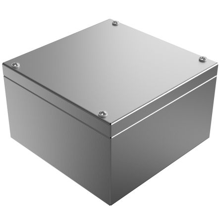 Rose Stainless Steel Enclosures Series Stainless Steel Enclosure, IP66, 200 mm x 200 mm x 121mm [37202012]; 254-5130