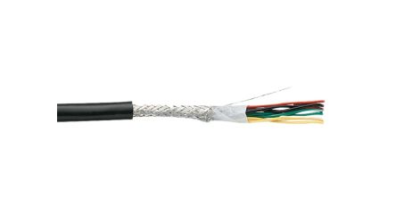 Kuramo Electric KVC36SB Control Cable, 40 Cores, 0.3 mm², Screened, 5m, Black [KVC36SB 40(20P)X0.3SQ 5M]; 254-5205