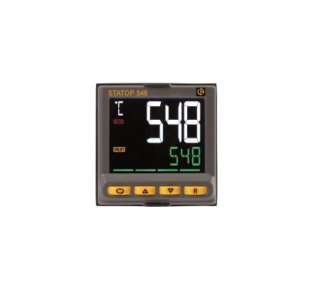 Pyro Controle STATOP 500 Panel Mount PID Temperature Controller, 45mm 3 Input, 3 Output Relay, 100 → 240 V ac [LST548C-010]; 254-5608