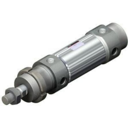 SMC Pneumatic Piston Rod Cylinder - 32mm Bore, 300mm Stroke, C76 Series, Double Acting [CD76E32-300-B]; 254-5918
