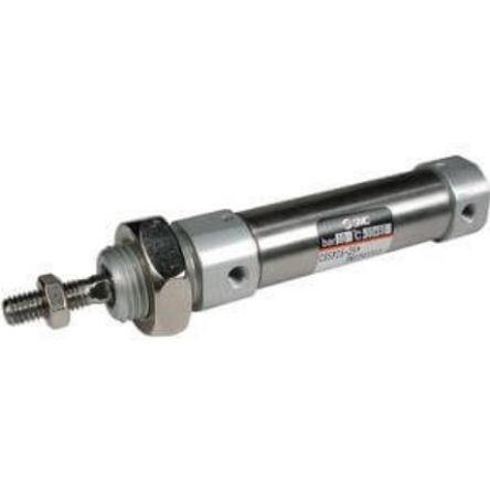 SMC ISO Standard Cylinder - 16mm Bore, 350mm Stroke, C85 Series, Double Acting [CD85N16-350-B-X2018]; 254-5979