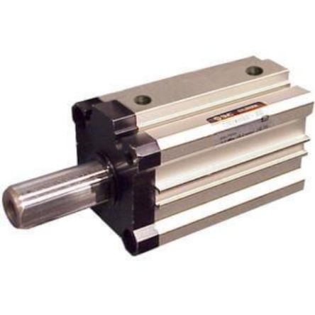 SMC Pneumatic Compact Cylinder - 25mm Bore, 20mm Stroke, CQS Series, Double Acting [CDQSKB25-20D]; 254-6150
