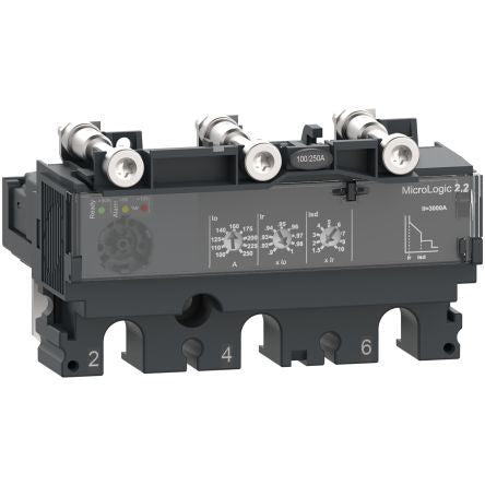 Schneider Electric, ComPacT NSX MCCB 3P 160A, Fixed Mount [C1632D160]; 254-6336