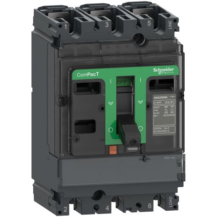 Schneider Electric Fuse Switch Disconnector, 3 Pole, 250A Max Current, 250A Fuse Current [C253250S]; 254-6349