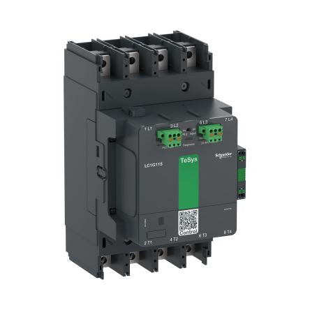 Schneider Electric TeSys F LC1G Contactor, 48 V Coil, 4-Pole, 250 A [LC1G1154BEEA]; 254-6368