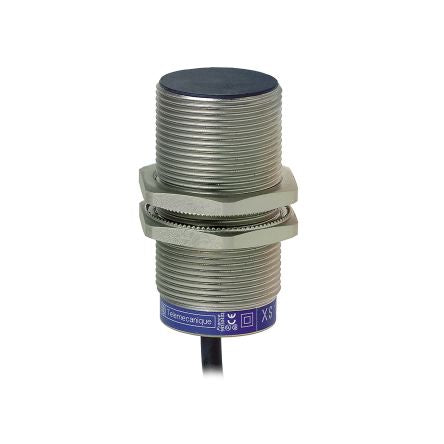 Telemecanique Sensors Capacitive Threaded Barrel Proximity Sensor, M30, 10 mm Detection, 2-Wire NC, 24 → 240 V ac [XT530B1FBL2]; 254-6446