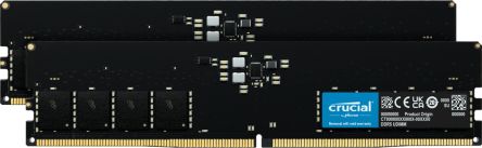 Crucial 32 GB DDR5 Desktop RAM, 4800MHz, UDIMM [CT2K16G48C40U5]; 254-6608