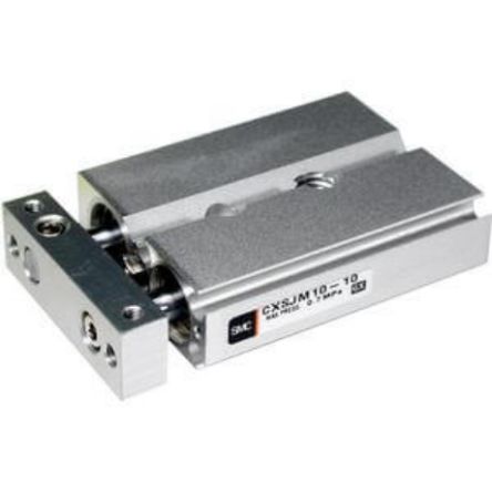 SMC Pneumatic Compact Cylinder - 6mm Bore, 20mm Stroke, CXSJ Series, Double Acting [CXSJL6-20]; 254-6675