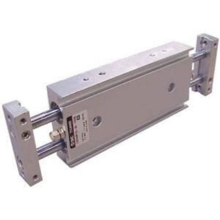 SMC Pneumatic Piston Rod Cylinder - 32mm Bore, 30mm Stroke, CXSW Series, Double Acting [CXSWM32-30]; 254-6723
