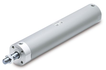 SMC Pneumatic Piston Rod Cylinder - 32mm Bore, 50mm Stroke, CG1-Z Series, Double Acting [CDG1BA32-50Z]; 254-6791