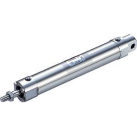 SMC Pneumatic Piston Rod Cylinder - 50mm Bore, 100mm Stroke, CG5 Series, Double Acting [CDG5BA50SR-100]; 254-6808