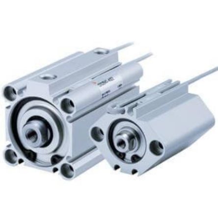 SMC Pneumatic Compact Cylinder - 20mm Bore, 80mm Stroke, CQ2 Series, Double Acting [CQ2B80-20DCZ]; 254-7112