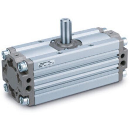 SMC CRA1BS50TF Series 10 bar Single Action Pneumatic Rotary Actuator, 180° Rotary Angle, 50mm Bore [CRA1BS50TF-180CZ]; 254-7169