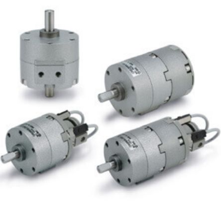 SMC CRB2BW Series 10 bar Single Action Pneumatic Rotary Actuator, 90° Rotary Angle, 15mm Bore [CRB2BW15-90SZ]; 254-7181