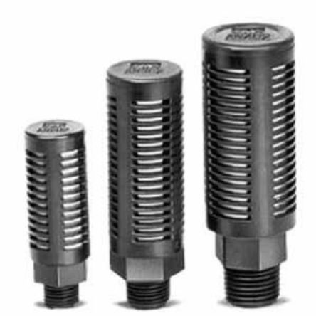 SMC AN PBT 10bar Pneumatic Silencer, Threaded, R 1/2 [AN402-04]; 254-8132