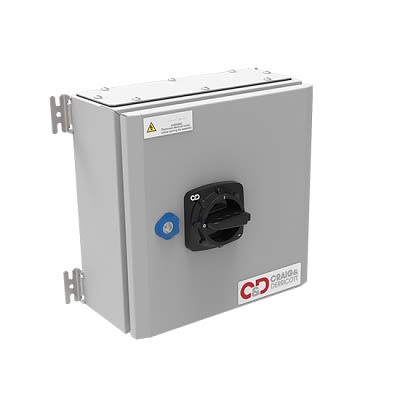 Craig & Derricott Switch Disconnector, 4 Pole, 63A Max Current [ECODG00634]; 254-8859