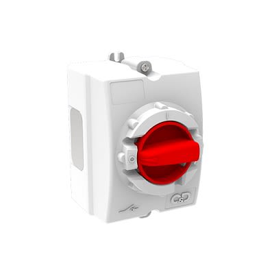Craig & Derricott 4 Pole Isolator Switch - 40A Maximum Current [EDDKG323NL]; 254-8872