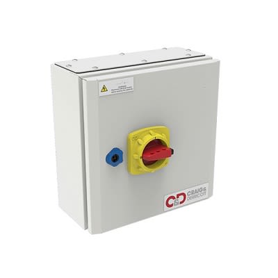 Craig & Derricott Switch Disconnector, 4 Pole, 25A Max Current [EDG00633N]; 254-8883