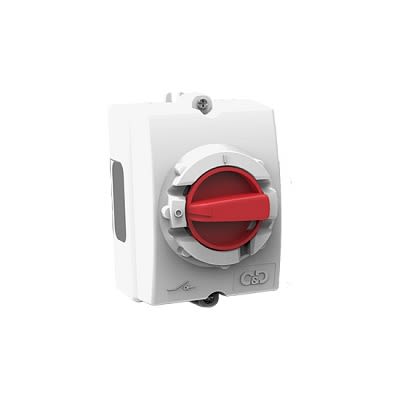 Craig & Derricott Switch Disconnector, 3 Pole, 32A Max Current [EDKP323]; 254-8894