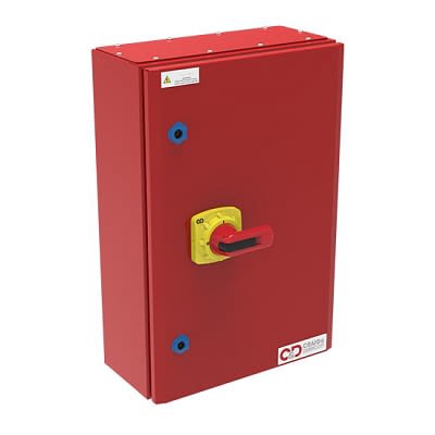 Craig & Derricott 6P Pole Isolator Switch - 125A Maximum Current [EDR01256EB]; 254-8898