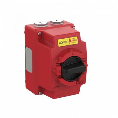 Craig & Derricott 3 Pole Isolator Switch - 25A Maximum Current [F400DDR00203EB]; 254-8912