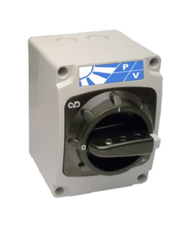 Craig & Derricott 3 Pole Isolator Switch - 32A Maximum Current [PVP323]; 254-8945