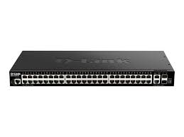 D-Link 52-Port Layer 3 Stackable Smart Managed Switch with 10G Uplinks, Smart 52 Port Managed Switch [DGS-1520-52]; 255-0019