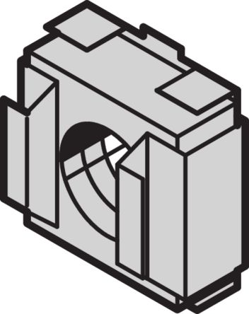 nVent SCHROFF Cage Nut for Use with Eurorack, Front Panels, Novastar, Varistar, Varistar CP, M6 Thread, 100 Piece(s) [21100-004]; 255-0747