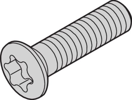nVent SCHROFF Machine Screw [21100-542]; 255-0753